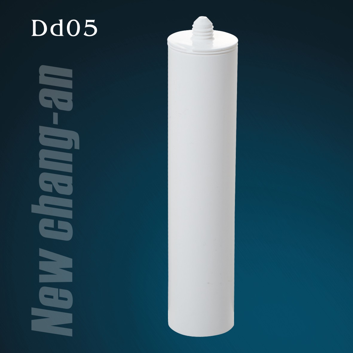 300 مل خرطوشة بلاستيكية HDPE فارغة لمانع تسرب السيليكون Dd05